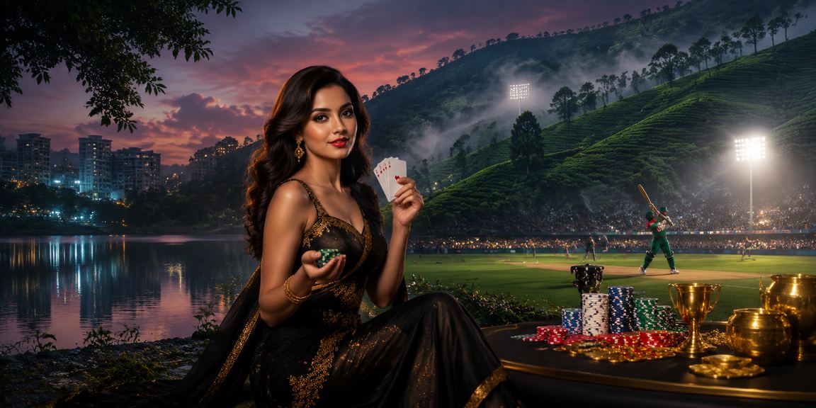 ঢাকায় ক্রিকেট বেটিং উপভোগ করছেন একজন ব্যবহারকারী