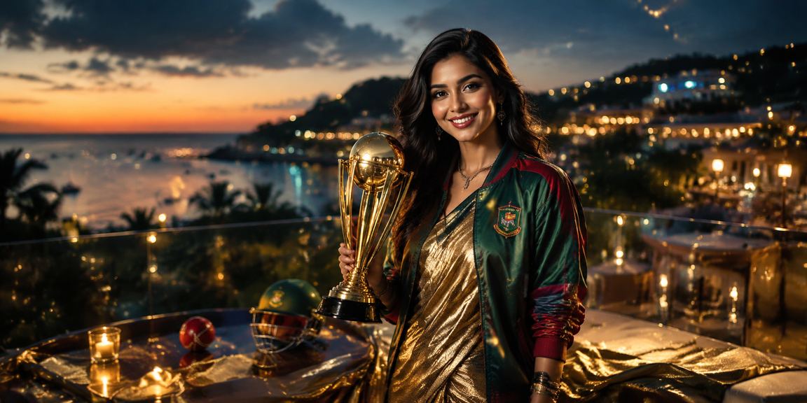 fk66 ক্রিকেট বেটিং অভিজ্ঞতা — সেন্ট মার্টিনে শাড়ি পরিহিত নারীর সাথে ক্রিকেট বেটিং দৃশ্য